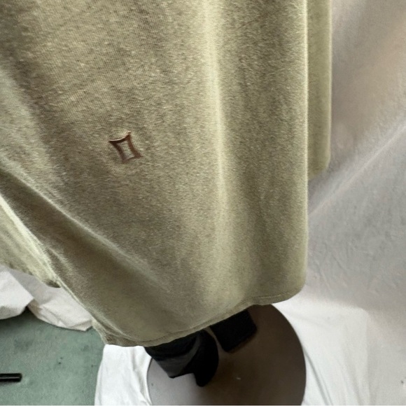 Kit and Ace Cap-Sleeve Pullover Collar Olive Green Top L/XL - Picture 6 of 7